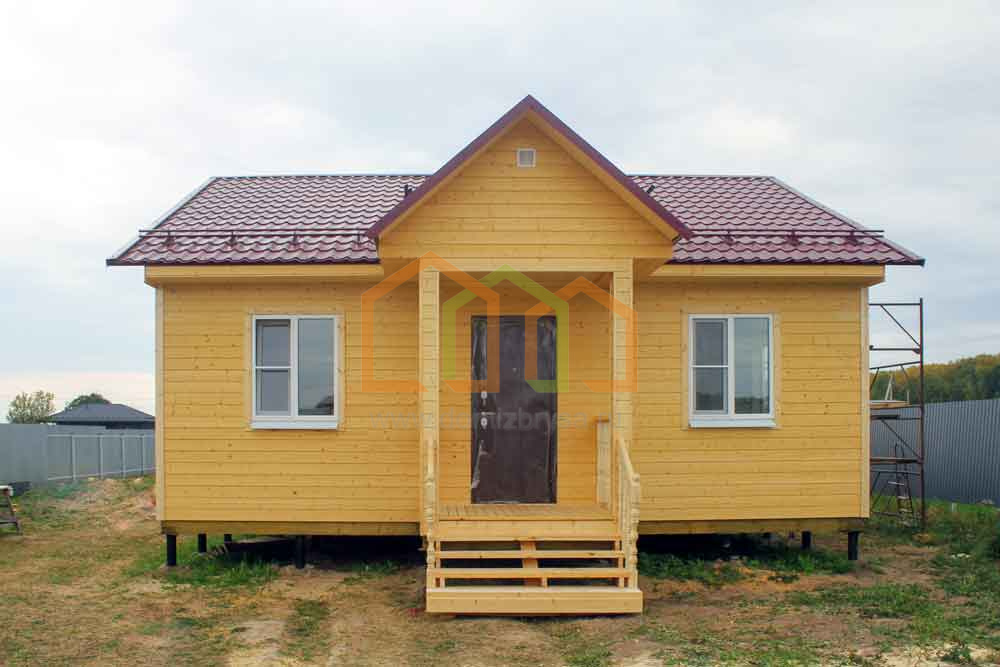 Каркасный дом 8х8.5
